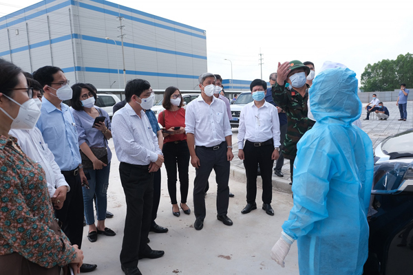 Bộ Y tế chỉ đạo lập bệnh viện dã chiến 800 giường tại Bắc Giang