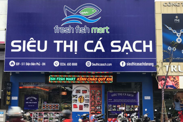 Siêu thị cá sạch - địa chỉ mua hải sản tươi ngon ở Đà Nẵng