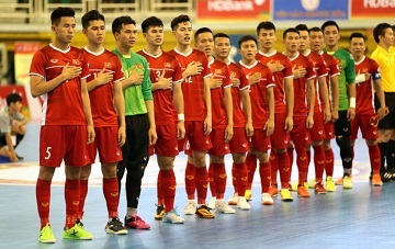 Vietnam beat Iraq in friendly ahead of Futsal World Cup play-offs