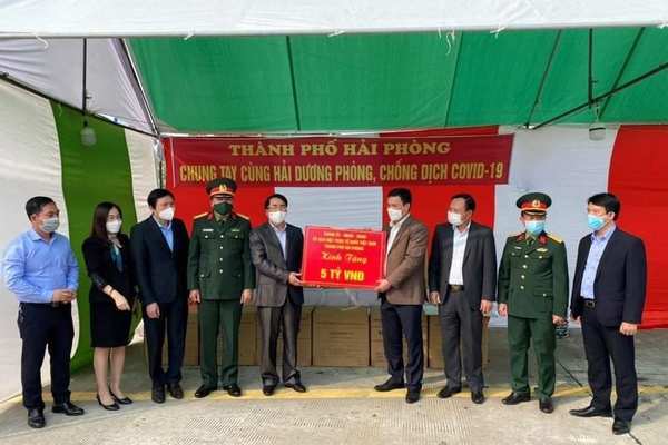 Hải Phòng chi 13 tỉ đồng ủng hộ 11 địa phương chống dịch