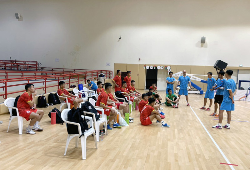 Tuyển futsal Việt Nam luyện 'tuyệt chiêu' chờ quyết đấu Lebanon