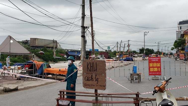 Thành phố Bắc Ninh cách ly gần 7.000 dân phòng dịch Covid-19