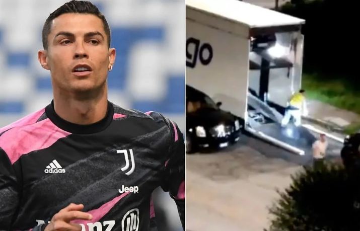 Cristiano Ronaldo bí mật chuyển dàn siêu xe khỏi biệt thự ngay trong đêm