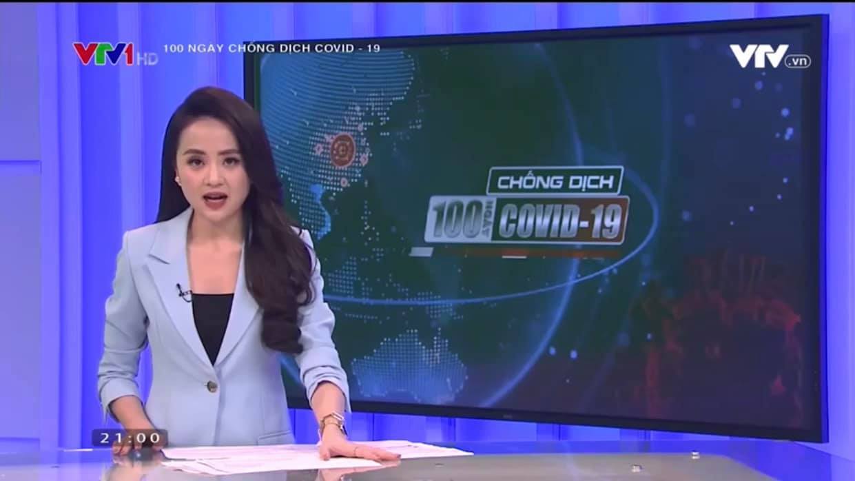 BTV xinh đẹp, dũng cảm dẫn sóng Thời sự 19h của VTV là ai?