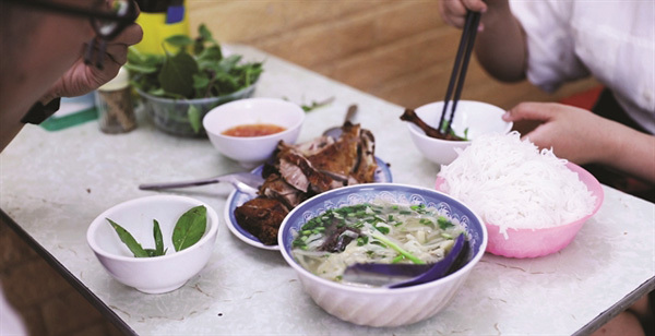 Assorted duck dishes a delightful Hanoi delicacy