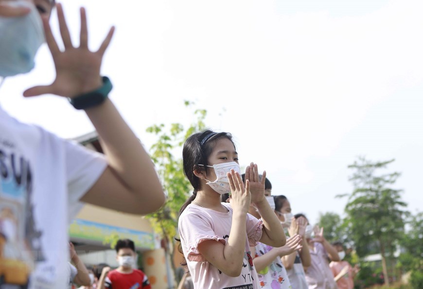 Cuộc sống trong khu cách ly của 84 F1 ‘nhí’ tại Vĩnh Phúc