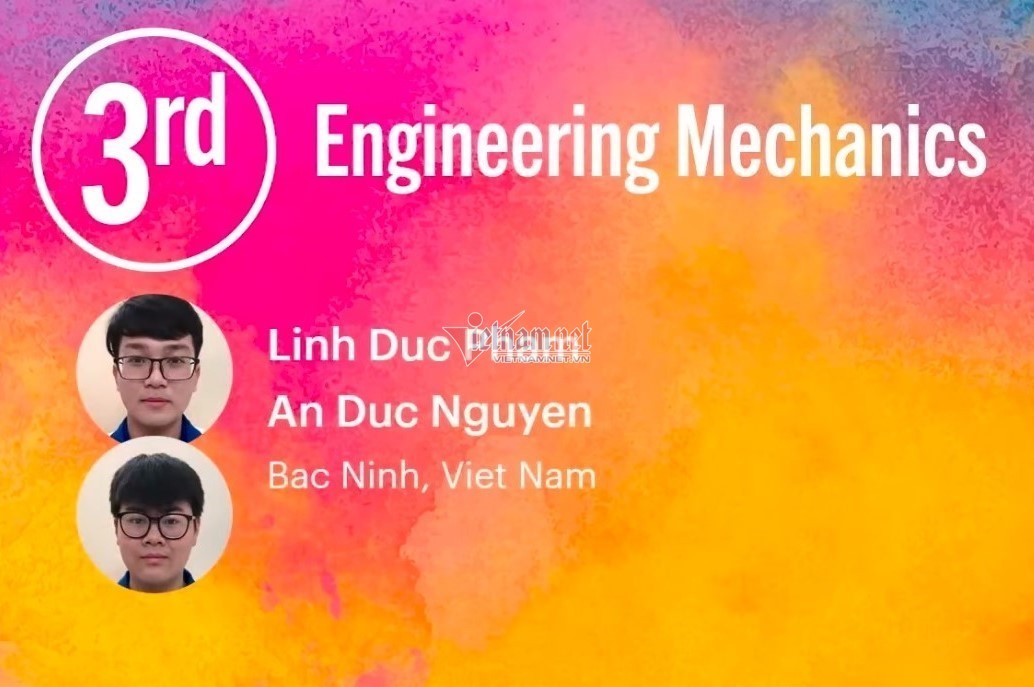 Học sinh Việt Nam giành giải Ba thi Khoa học kỹ thuật quốc tế 2021