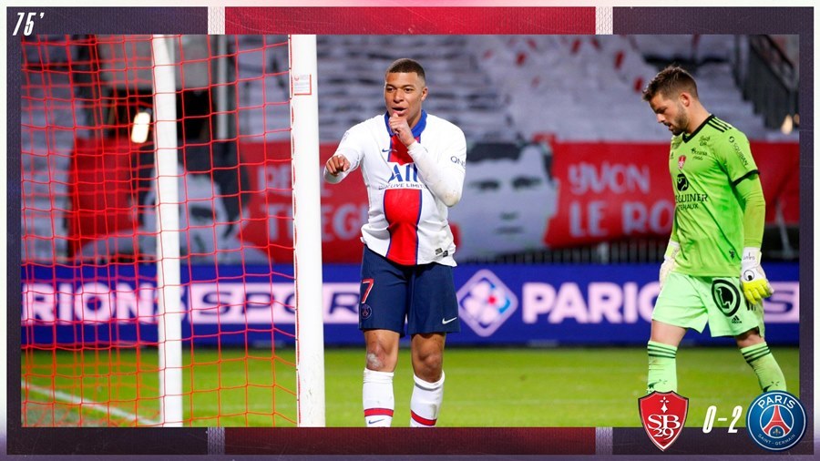 Mbappe ghi bàn, PSG vẫn cay đắng nhìn Lille ẵm cúp Ligue 1