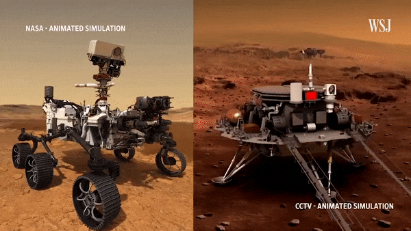 Tàu thăm dò Trung Quốc có cửa so với NASA trên Hỏa tinh?