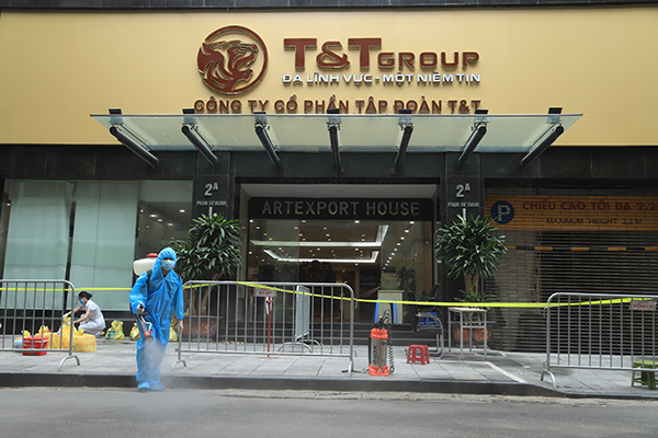 Chùm ca bệnh Covid-19 có thể lây từ Tập đoàn T&T, không phải Times City