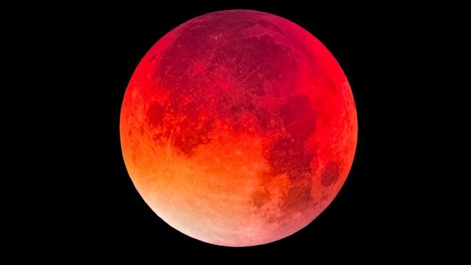 Hiện tượng siêu trăng máu sẽ diễn ra trong tuần này