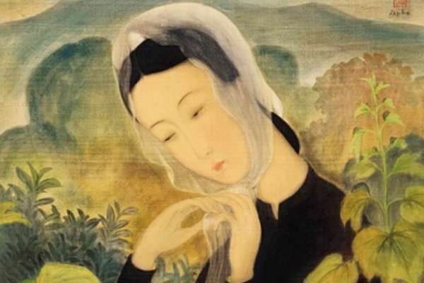 Bức tranh ‘Quý cô thắt khăn’ có giá 1,1 triệu USD