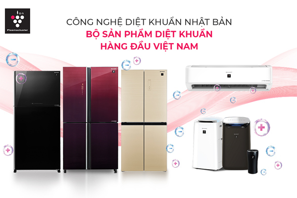 Sharp impresses with a new line of germicidal refrigerators