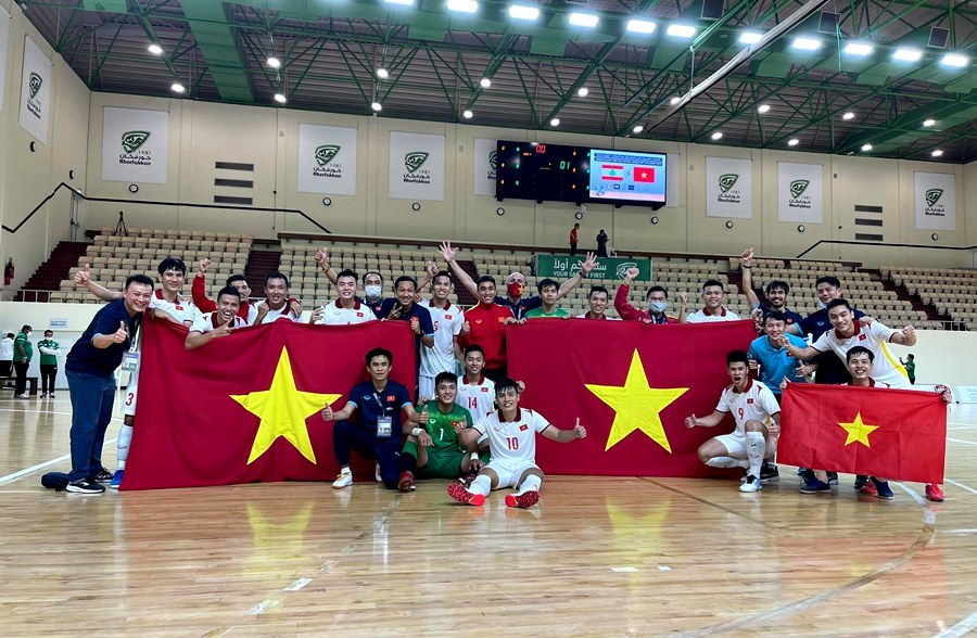 Tuyển Futsal Việt Nam lần thứ 2 đoạt vé dự World Cup