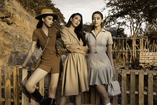 Hà Kiều Anh, Lương Thùy Linh, Ngọc Thảo đọ sắc