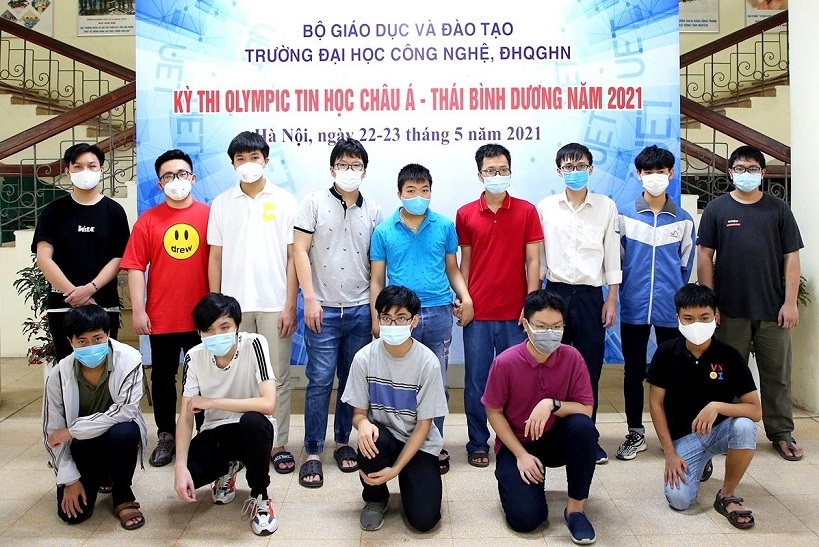 Việt Nam giành 2 huy chương Vàng Olympic Tin học châu Á năm 2021