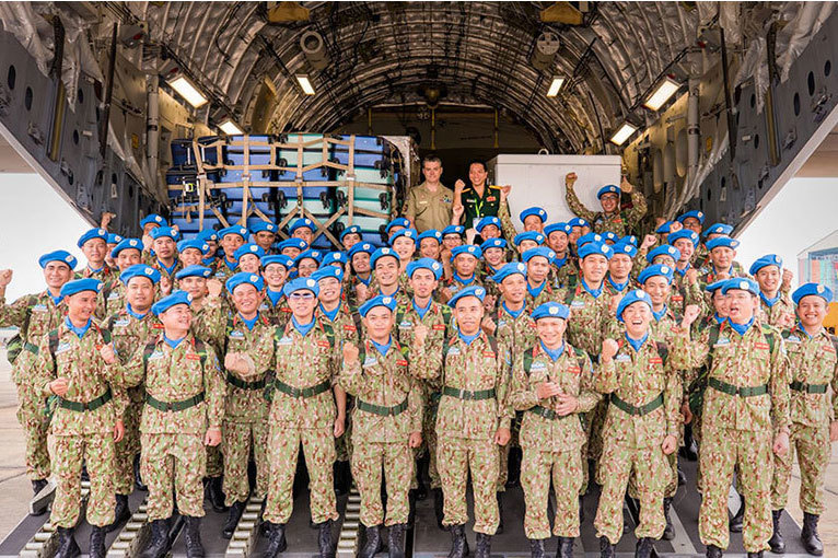 7 năm gìn giữ hòa bình: Công binh, quân cảnh sẵn sàng triển khai