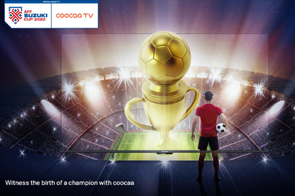 coocaa TV tài trợ Giải bóng đá AFF Suzuki Cup
