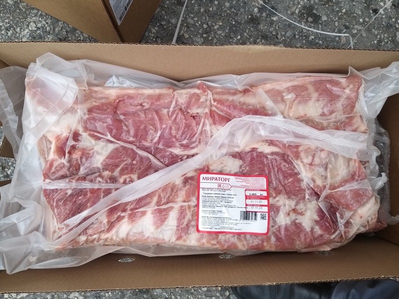 Thịt heo Nga giá hơn 60.000 đồng/kg nhập ồ ạt về VN