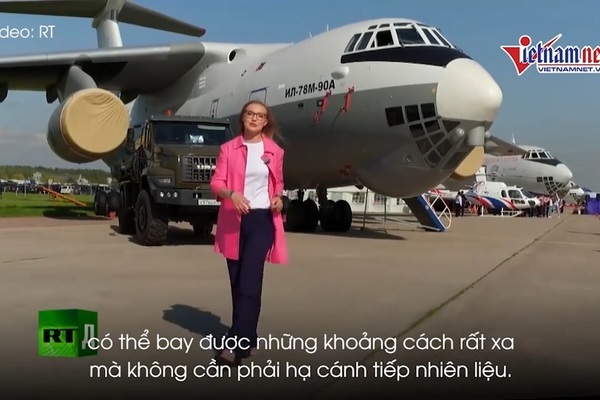 “Thùng xăng trên không” của Nga khủng cỡ nào?