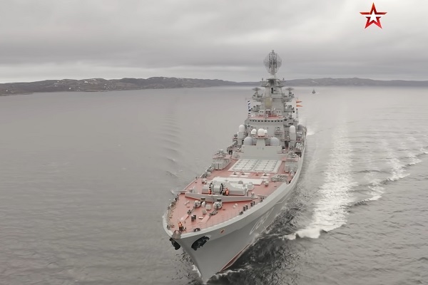 Xem chiến hạm hạt nhân Nga diễn tập trên biển