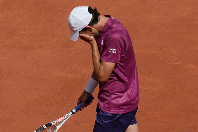 Roland Garros 2021: Dominic Thiem thua sốc ngay vòng 1