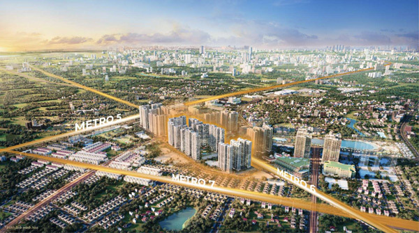 The Metrolines, ‘siêu phẩm’ đầu tư của Vinhomes phía tây Hà Nội