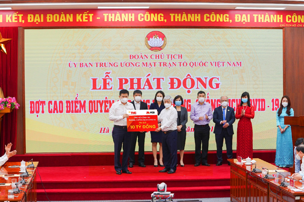 MSB và TNG Holdings Việt Nam góp 30 tỷ đồng chống dịch Covid-19