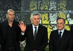 Chủ tịch Perez gọi HLV Ancelotti về thay Zidane