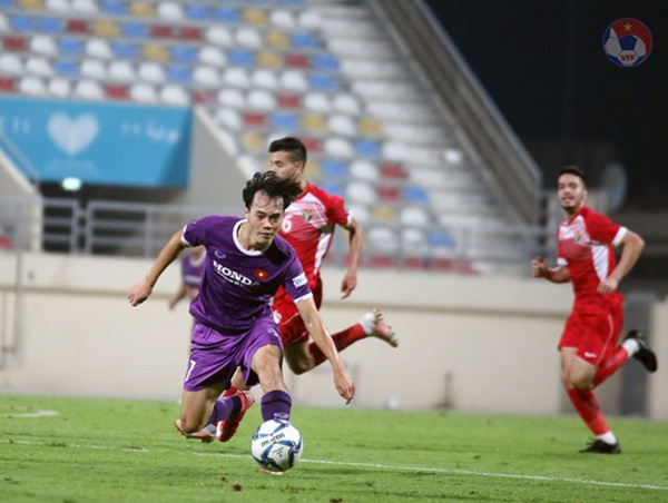 Vietnam draw 1 1 with Jordan in closed door friendly match