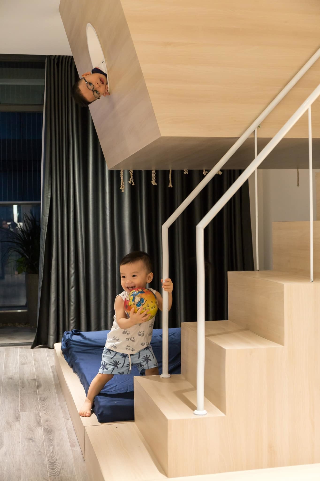Thích mê ly căn hộ ‘smarthome’ 210m2 của gia đình nhiều trẻ con