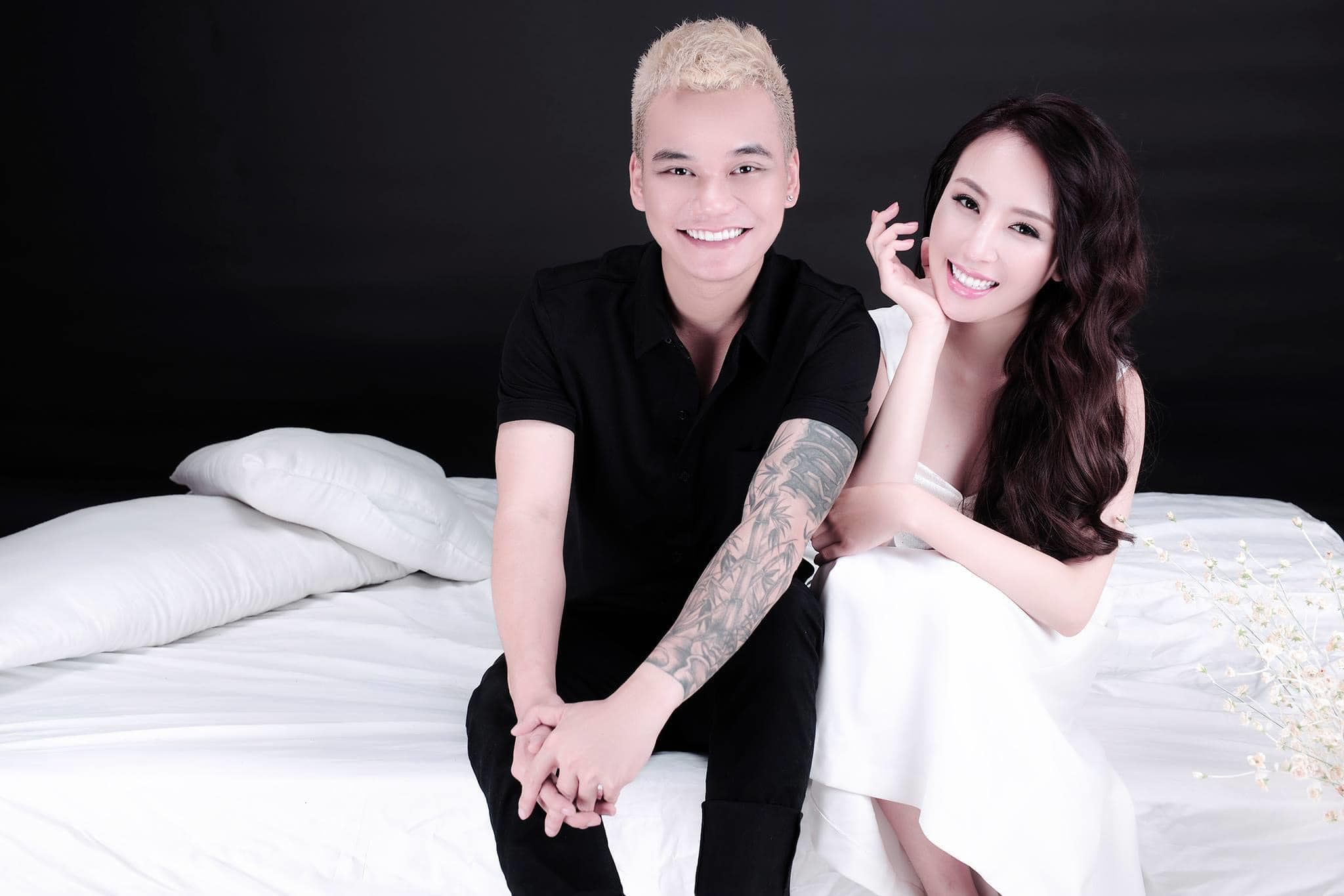 Vợ DJ nóng bỏng, sinh đôi hai con cho ca sĩ Khắc Việt