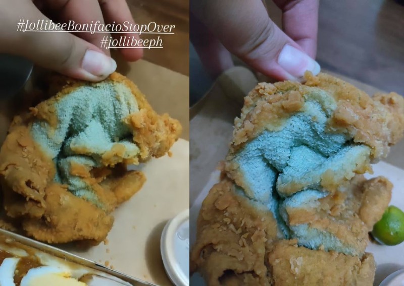 Mua gà rán dai, bà mẹ bàng hoàng phát hiện chiếc khăn bên trong