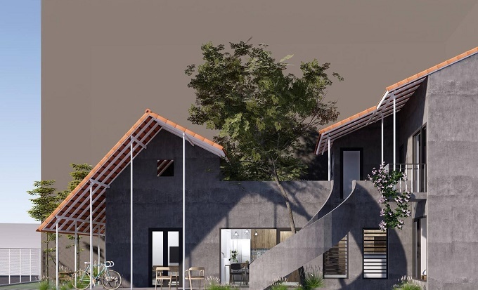 Ngôi nhà trát xi măng, xây hết 800 triệu đồng của nhiếp ảnh gia Nghệ An