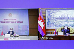 NA Chairman holds online talks with Cambodian counterpart