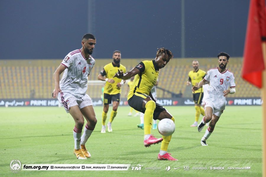 Video bàn thắng UAE 4-0 Malaysia