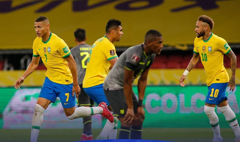 Video bàn thắng Brazil 2-0 Ecuador