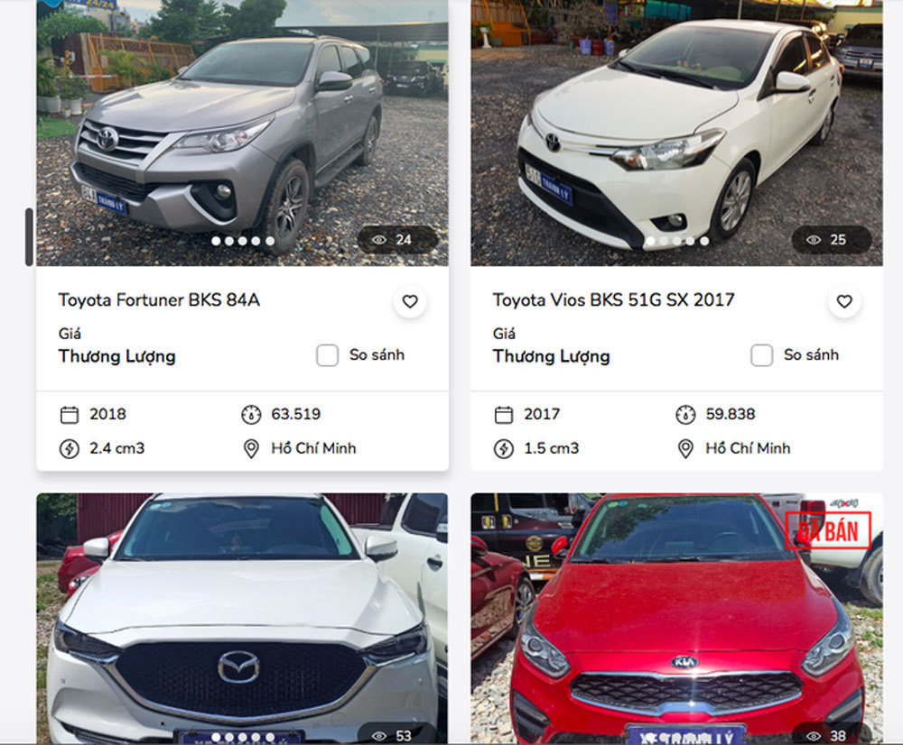 Ngân hàng thanh lý loạt ôtô giá rẻ, đấu giá khách sạn để thu hồi nợ