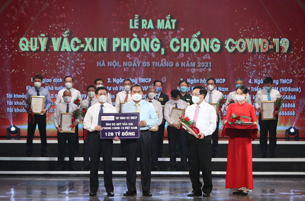 T&T Group và hệ sinh thái của bầu Hiển góp Quỹ vắc xin Covid gần 240 tỷ đồng