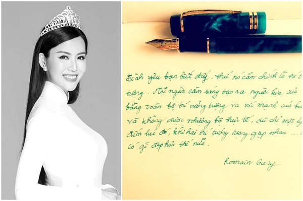 Những dòng chữ viết tay cuối cùng của Hoa hậu Thu Thủy trước khi qua đời
