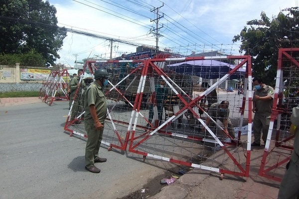 Nam công nhân mắc Covid-19, 1 công ty ở Bình Dương bị phong tỏa