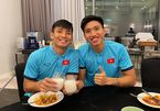 Tuyển thủ Việt Nam ăn mừng đơn giản trận thắng Indonesia