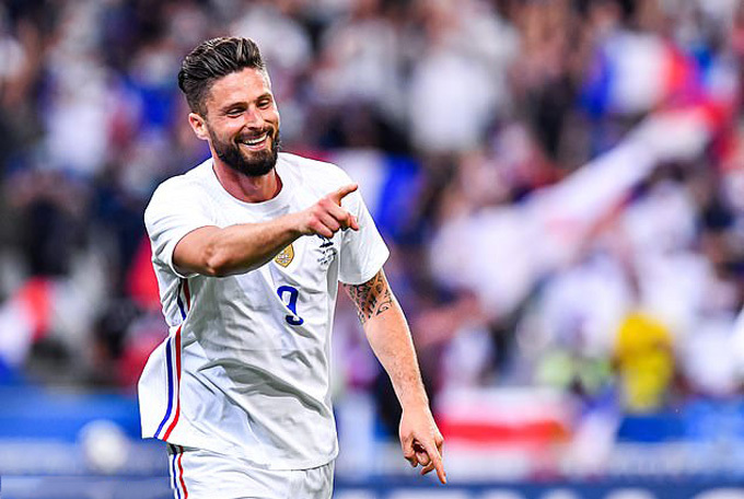 Griezmann, Giroud giúp Pháp chạy đà hoàn hảo cho EURO