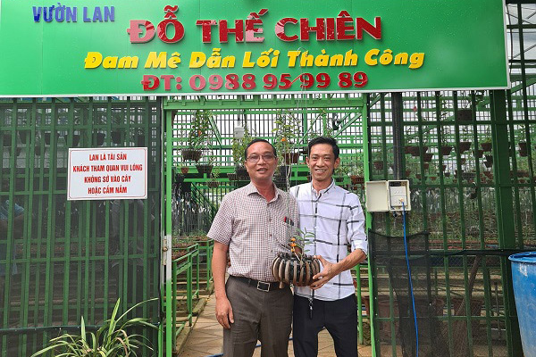 Bí quyết trồng lan rừng của ông chủ vườn 2.000 chậu ở Bình Phước