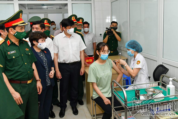Kết quả thử nghiệm vắc xin Nanocovax, nhiều tín hiệu khả quan