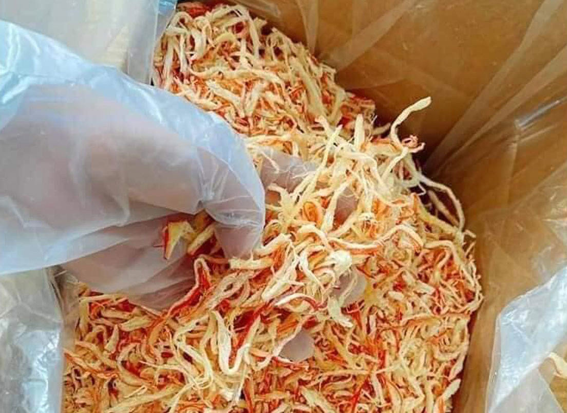 Khô mực siêu rẻ, bất minh nguồn gốc