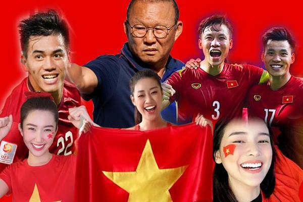 Sao Việt vỡ òa khi tuyển Việt Nam thắng Malaysia