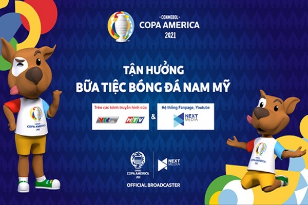 Next Media hợp tác cùng VTVCab, HTV phát sóng trọn vẹn COPA America 2021