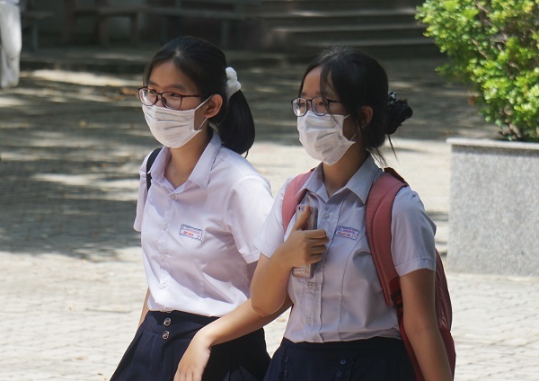 Học sinh tự tin trước ngày thi lớp 10 ở Đà Nẵng