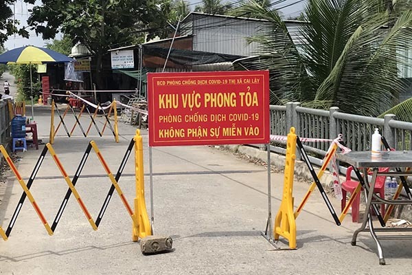 Tiền Giang có thêm 2 ca nghi mắc Covid-19 ở TP Mỹ Tho